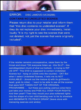jam dvd extra feature babble